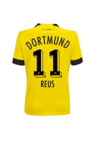Borussia Dortmund Marco Reus #11 Fotballdrakt Hjemme Klær Dame 2022-23 Korte ermer